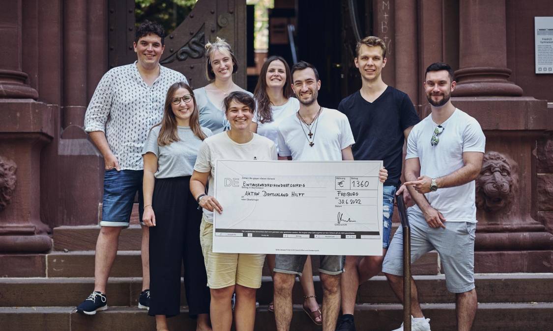 Studierendengruppe sammelt für Flutopfer des Ahrtals